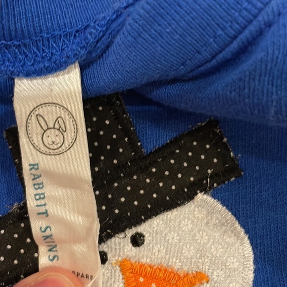 Rabbit Skins snowman sweatshirt - 4T - Picture 3 of 4